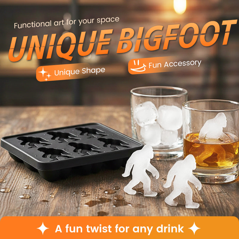 Bigfoot Ice Cube Mold – 3D Slow-Melting Sasquatch Ice