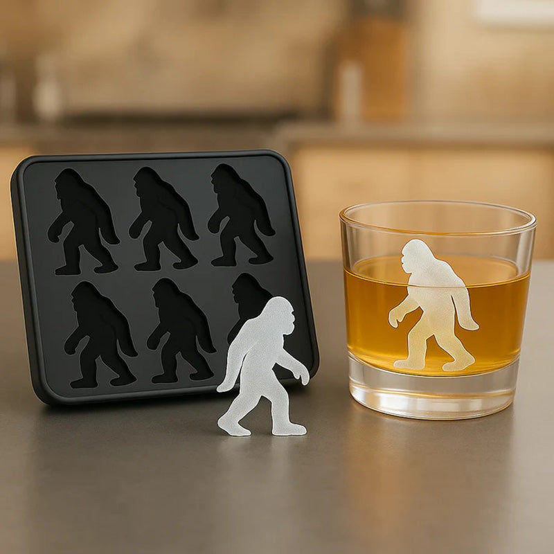 Bigfoot Ice Cube Mold – 3D Slow-Melting Sasquatch Ice